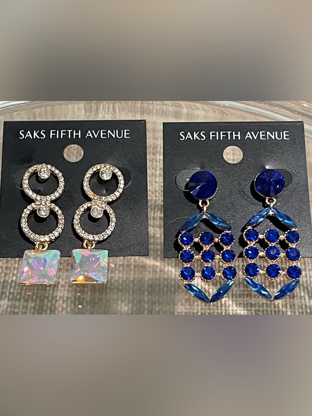 Saks Fifth Avenue Statement Earrings - STUNNING 💎 Buyers choice NWOT